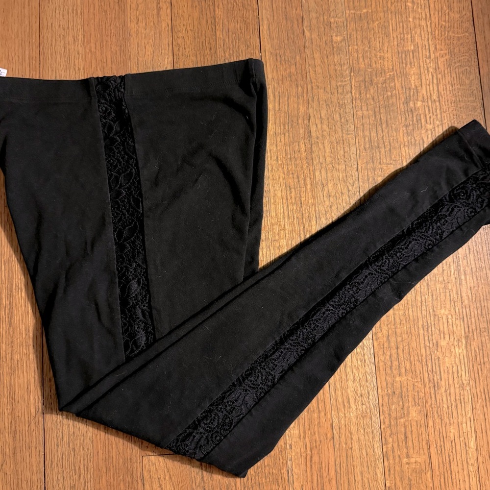 VS Yoga Pants with Lace on sides